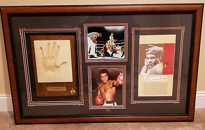 Autographed Muhammed Ali Triple Threat • $1995