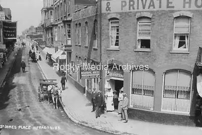 Xcv-7 Animated Street View James Place Ilfracombe Devon C1900s. Photo • £3.35