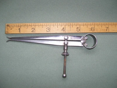 £6 • Buy Vintage Moore & Wright 6  Spring Joint Internal Calipers VGC (34)