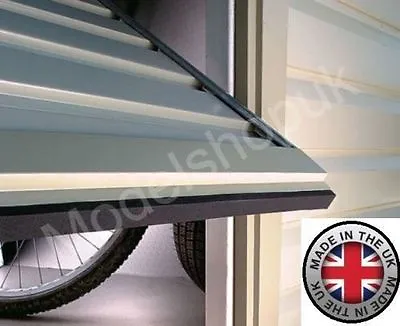 Best Garage Door LEAF-STOPPER Self-adhesive Draught Excluder Dirt Trapper Strip • £8.98