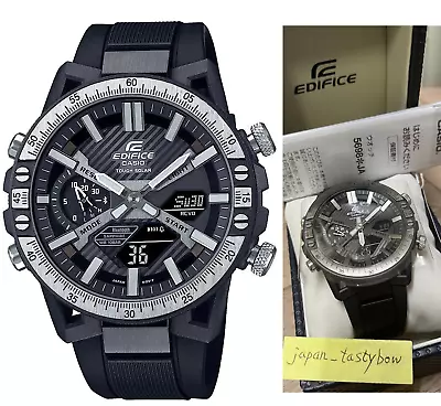 Casio Edifice ECB-2000YTP-1AJF Sospensione Chrono Solar BK Bluetooth Men Watch • $379.73