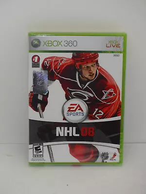 NHL 08 (Microsoft Xbox 360 2007) FACTORY SEALED • $14