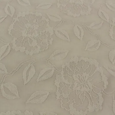 £1.49 • Buy Romo Villa Nova Antibes Noisette Fabric 15m Roll Washable 100% Cotton Upholstery