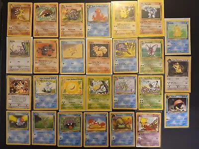 Pokemon Vintage Card Lot 27 Cards 1ST EDITION • $20