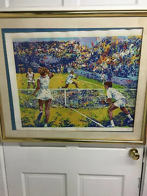 Mark King Mixed Doubles Silk Screen Numered Signed & Mark King Embossed 31 X 25 • $1299