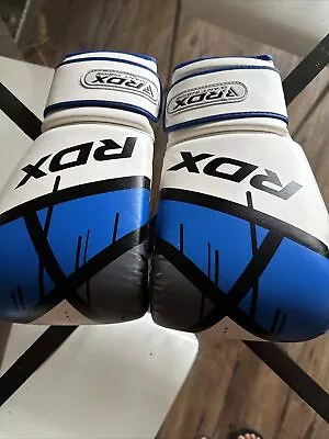 RDX Boxing Gloves Muay Thai Fighting Leather Mitt Punch Bag Sparring Kickboxing  • $29.99