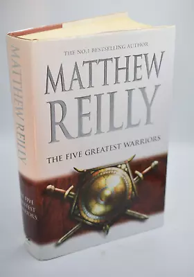 MATTHEW REILLY The Five Greatest Warriors #3 Jack West Jr HCDJ 2009 1st Edition • $17.50