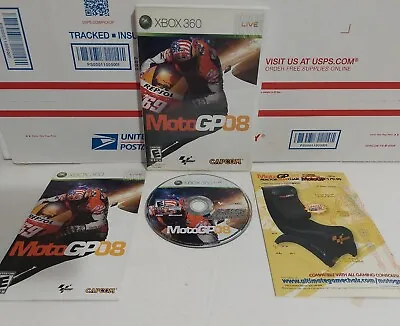 Moto GP 08 Xbox 360 Live Complete Motorcycle Racing Driving MotoGP Capcom • $4.99