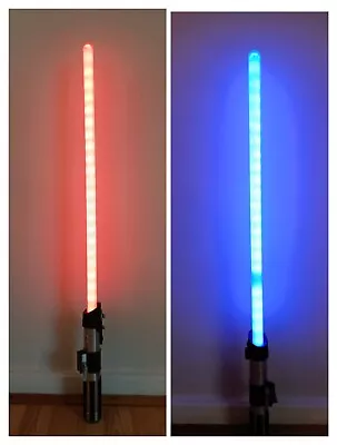 Star Wars Lightsaber Ultimate FX Red & Blue Darth Vader C-2945A Hasbro 2010 • £34.99