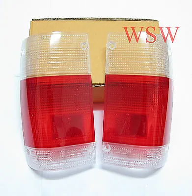 Tail Lights LENS LH RH For Ford Courier Mazda Bravo Ute B2000 B2200 B2600 85-98 • $42