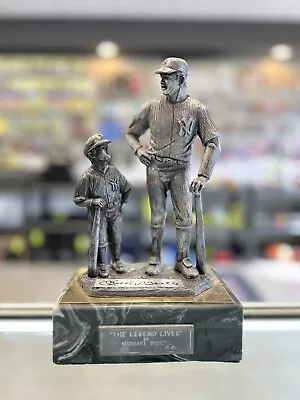 Mickey Mantle Signed “The Legend Lives” Pewter Statue- Michael Ricker 313/500 • $78