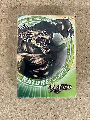 Kaijudo TCG Nature Civilization 40 Card Deck 2012 Wizards NEW Factory Sealed • $10