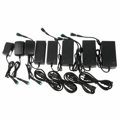 $7.58 • Buy 12V/24V 1A-10A 24W-120W Power Supply AC To DC Adapter For LED Strip Light/CCTV