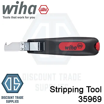 Wiha 44618 Automatic Cable & Wire Stripper Stripping Tool Plier 4-28mm 35969  • £19.99