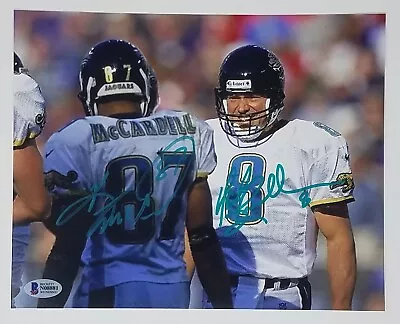 Mark Brunell-Keenan McCardell Dual Signed Jacksonville Jaguars 8x10 Photo COA 81 • $49.99