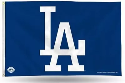 Los Angeles Dodgers Flag Large 3x5 Banner Logo Baseball MLB  FREE SHIPPING • $12.98