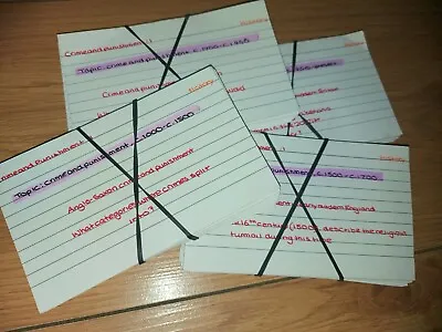 Edexcel GCSE History 9-1 Crime And Punishment Flashcards C.1000 - Present  • £2.20