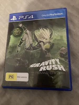 Gravity Rush Remastered Ps4 Pal Auz Seller • $150
