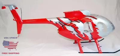 MD500E RC Helicopter 450 Pre-Painted Fuselage For 450 Size T-REX450X/XL In Usa • $169.99