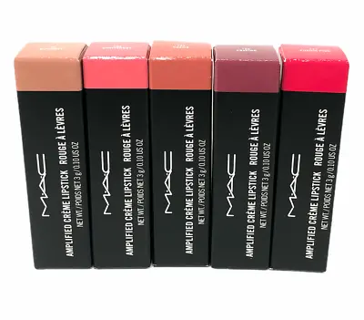 MAC Rouge A Levres Amplified Crème Lipstick (3g/0.10Oz) NEW; YOU PICK! • $39.95