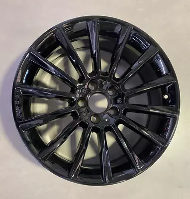 Mercedes C Class Turbine W205 19  Amg Alloy Wheel Rim Black A2054011300 *10c-4 • $493.88