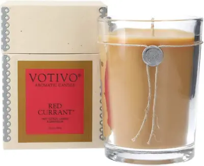 Red Currant 16.2 Oz Aromatic Large Candle | Soy Wax Blend | Luxury Glass Jar Sce • $70.99
