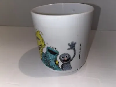 Vintage Sesame Street Childrens Cup 1978 Big Bird Cookie Monster Grover Oscar • $5.99