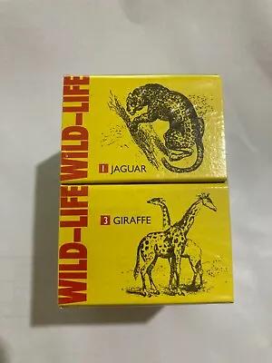 Wild-Life Animal Safety Matches 10 Boxes 40Matches Each Box Total 400 Wooden • $7.50