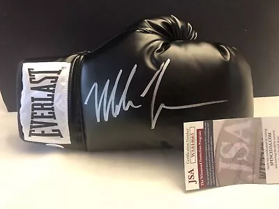 JSA Certified Mike Tyson Signed Autographed Black Boxing Glove • $134.99