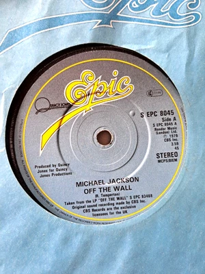 £3 • Buy MICHAEL JACKSON - Off The Wall 7  Single Vinyl VG/VG 1979