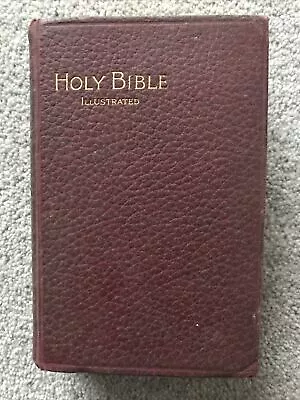 £6 • Buy ANTIQUE, THE HOLY BIBLE, 1910, PRINTED By EYRE & SPOTTISWOODE, VICTORIAN