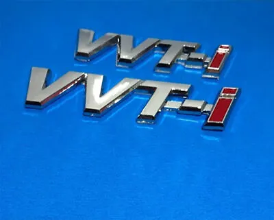 Emblem Logo Sticker Body Decal Chrome Red VVTi VVT-I Fits Toyota 3 Or 3.75 Inch • $21.53