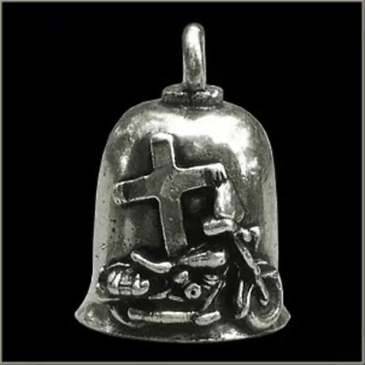 Cross Motorcycle Christian Gremlin Bell KIT Guardian Biker Harley Indian USA • $14.92