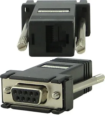 £4 • Buy Perle Systems RJ45-F To DB9-F Serial Adapter P/N 04006931