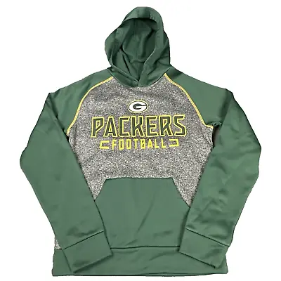 Green Bay Packers Hoodie Sweatshirt Men's Size Small Fanatics Green Preowned • $9.74