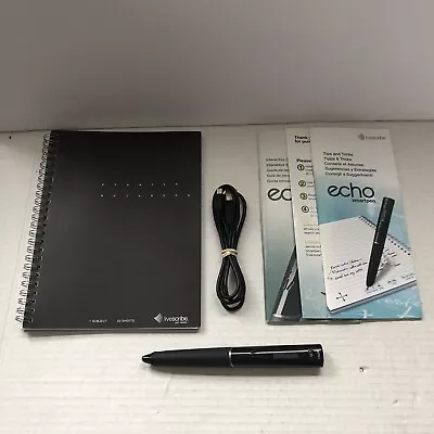 Livescribe Echo Smartpen 4GB Mac Windows Voice/Audio Recorder Book Untested • $22.08