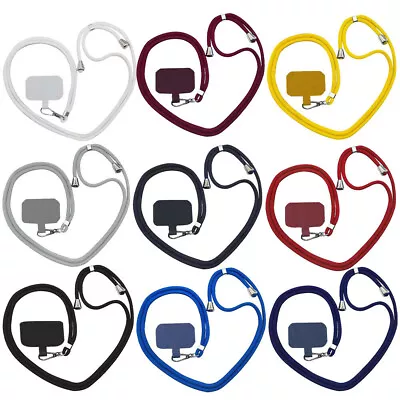 For IPhone 15 Pro Max 14 13 12 11 Pro Adjustable Length Phone Lanyard Neck Strap • $7.99