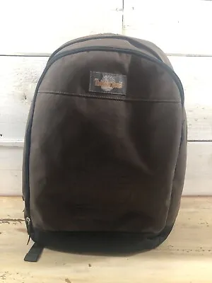 $24.97 • Buy Timberland Laptop Backpack - School/Hiking Black/Olive Green/Brown Book Bag Logo