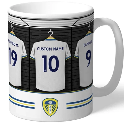 £13.99 • Buy PERSONALISED Leeds Mug / Cup. Shirt Name. Gift For LEEDS UNITED Fan, Supporter