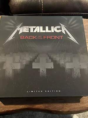 Metallica Back To The Front VERY RARE Limited Edition Book Box Set • $999