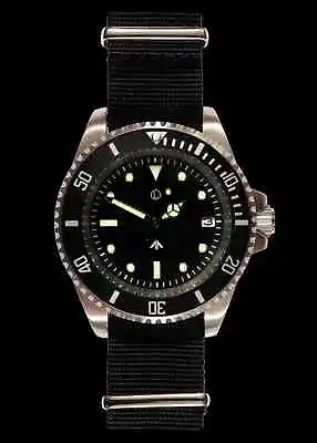 MWC 300m Quartz Military Divers Watch 10 Year Battery Life Sterile + Pheon Logo • £209.50