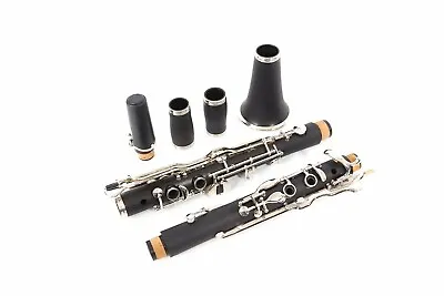 Advanced G Key Clarinet Ebonite Wood With Clarinet Case 17key Nickel Plated Key • $165