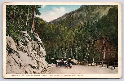 Indian Head The Mohawk Trail Through The Berkshire Hills Massachusetts Postcard • $8.79
