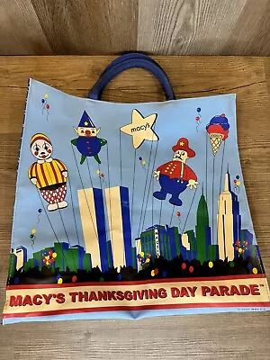 Macy's NYC Thanksgiving Day Parade Tote Bag Collectible 2001 • $35