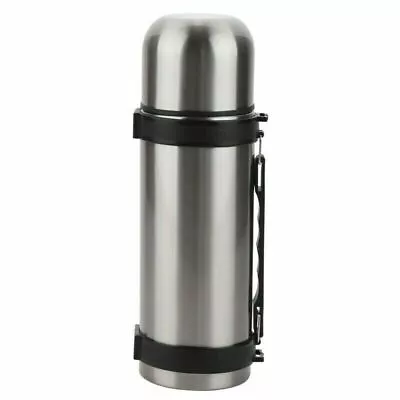 New 1.2 Litre Stainless Steel Thermos Flask Double Walled Insulated Vacuum Flask • £12.99