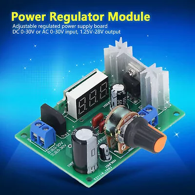 Power Supply Voltage Regulator Module Adjustable Converter Board Accessory YSE • $10.82