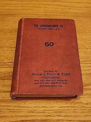 1912 Lunkenheimer Catalog 50 / Steam Whistle / Oilers / Hit & Miss / Gas Engine • $205