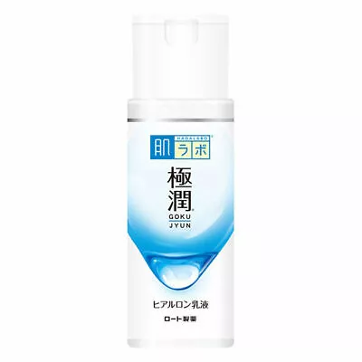 Rohot Hadalabo Gokujyun Super Hyaluronic Acid Moisturizing Milk 140ml Japan • $14.88