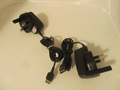 Two Genuine Original Branded Samsung Mobile Phone Chargers G600 F480 U900 Etc • £7