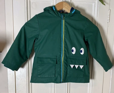 £6.50 • Buy Green M&S Boys Warm Dinosaur Rain Coat